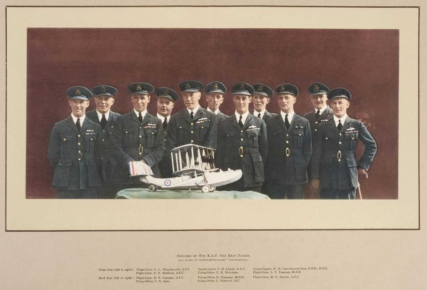 Lot 36 - R.A.F. Far East Flight. A rare folio published to commemorate the 1927-1928 flight
