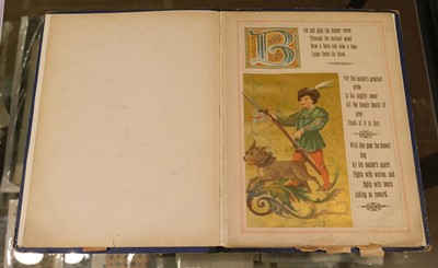Lot 458 - The Golden Book. Six mooving pictures with rhymed verses, Fuerth: Schaller & Kirn, circa 1885