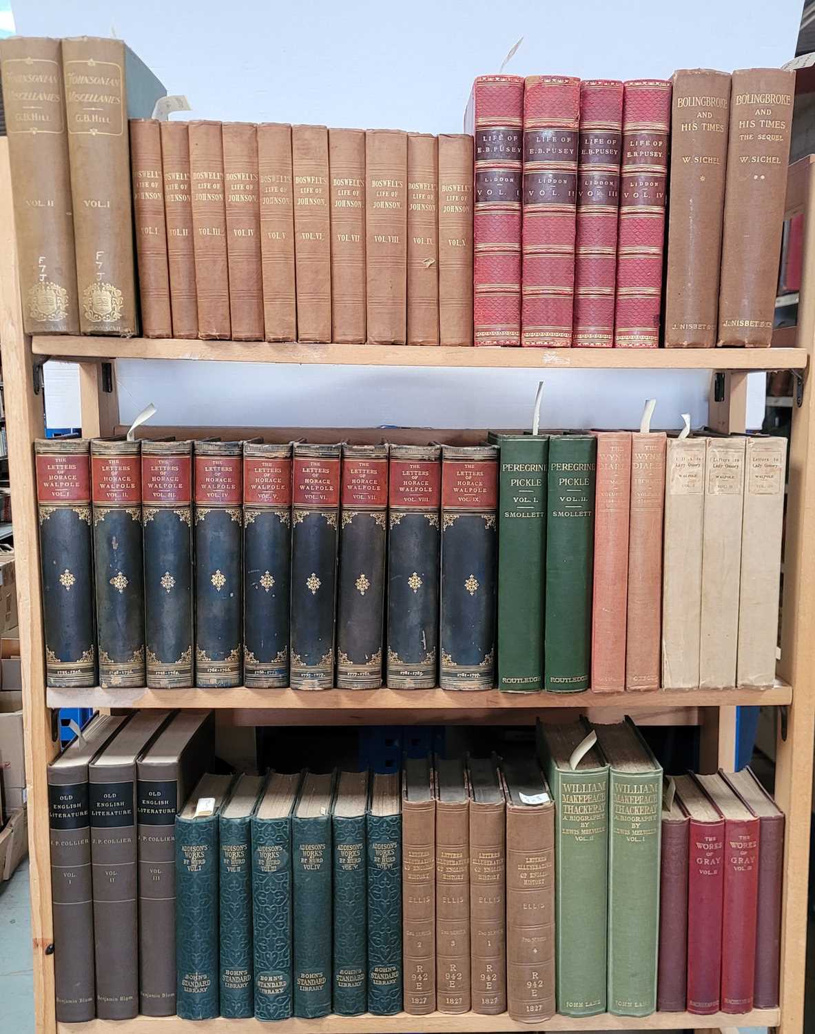 Lot 412 - English Lives & Letters. A collection of English biography, letters & related