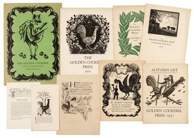 Lot 779 - Private Press Prospectuses. A large collection of over 100 prospectuses