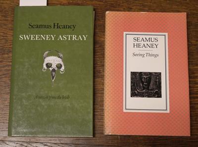 Lot 911 - Heaney (Seamus, 1939-2013). Sweeney Astray, A Version from the Irish, 1st edition