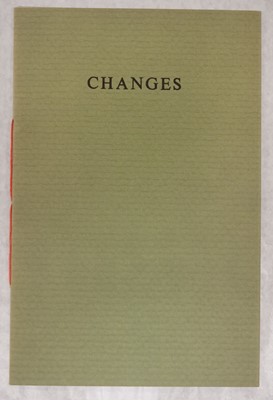 Lot 917 - Heaney (Seamus, 1939-2013). Changes, privately printed for the author by Peter Fallon