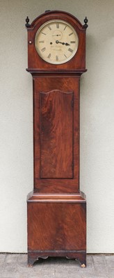 Lot 571 - Irish Clock. A Victorian longcase clock by John Lilburn, Dublin
