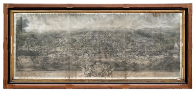 Lot 34 - Vasi (Giuseppe, 1710-1782). Prospetto del 'Alma Cittá di Roma visto dal Monte Gianicolo, 1765