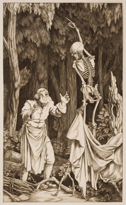 Lot 246 - Gooden (Stephen, 1892-1955). Les Fables de la Fontaine, 2 plates..., and one other