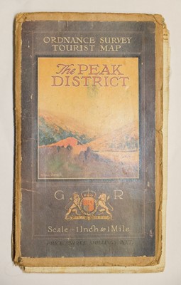 Lot 18 - Folding Maps. A collection of approximately 100 maps, mostly 19th century