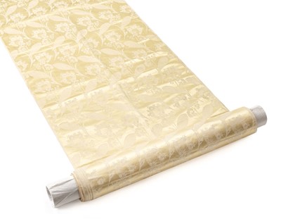 Lot 693 - Turkish. A piece of Hereke fine silk satin damask, early 20th century