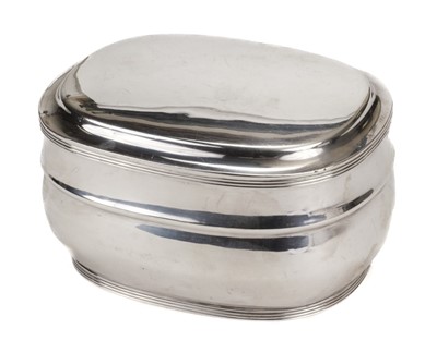 Lot 528 - Tobacco Box. A silver tobacco box by Wilson & Sharpe Ltd of Edinburgh, Sheffield 1933