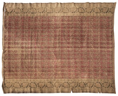 Lot 677 - Persia. A velvet ikat panel, 19th century