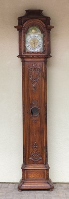 Lot 572 - Longcase Clock. Early 20th century oak longcase clock in the 18th century style