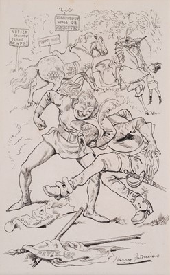 Lot 90 - Furniss (Harry, 1854-1925). Historical caricature