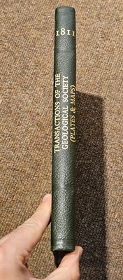Lot 76 - Geological Society. Transactions,  series 1 & 2 in 14 vols, 1811-56