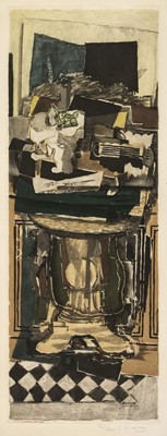Lot 244 - Villon (Jacques, 1875-1963). Nature morte, d'apres Georges Braque, 1923