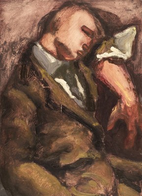Lot 311 - West (Bill, 1942-). Portrait of a man, circa 1985..., and two others