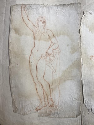 Lot 34 - French School. Apollo & Prometheus, circa 1750