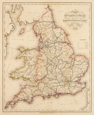 Lot 244 - Lewis (Samuel). Atlas to the Topographical Dictionaries of England and Wales..., 1849