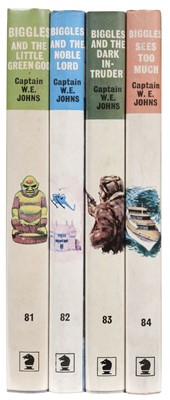 Lot 760 - Johns (W.E). Biggles and the Little Green God, 1st edition, London: Brockhampton Press, 1969