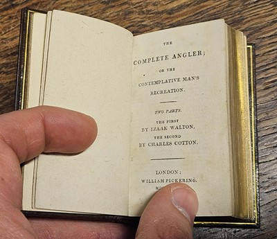Lot 131 - Walton (Izaak & Charles Cotton). The Complete Angler, 1825