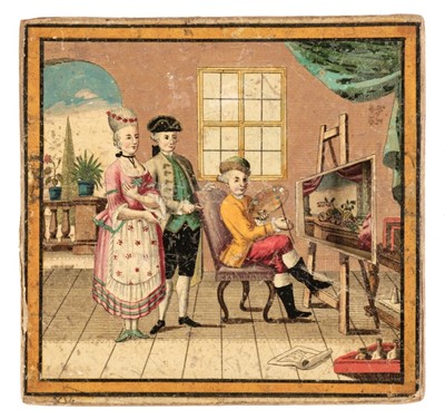 Lot 444 - Table Game. [The Little Artist Magic Painter, Austria], circa 1775