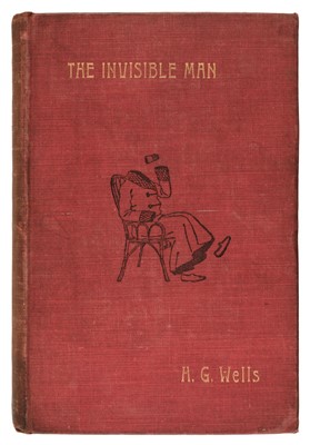 Lot 255 - Wells (H.G.) The Invisible Man, 1st edition, 1897, signed
