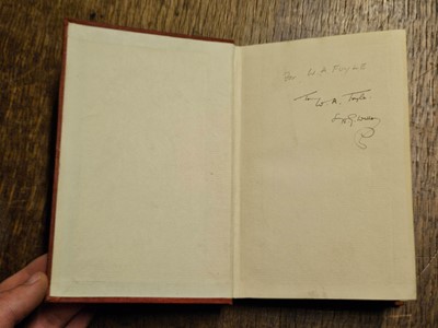 Lot 255 - Wells (H.G.) The Invisible Man, 1st edition, 1897, signed