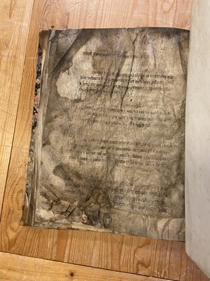 Lot 7 - Cartulary of Garendon Abbey in Leicestershire. Manuscript on vellum, circa 1450