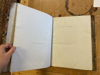 Lot 7 - Cartulary of Garendon Abbey in Leicestershire. Manuscript on vellum, circa 1450