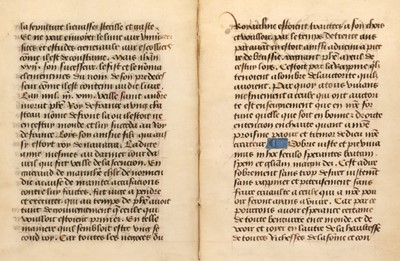 Lot 2 - French Manuscript. Histoire de France, manuscript on vellum, French, c. 1470s
