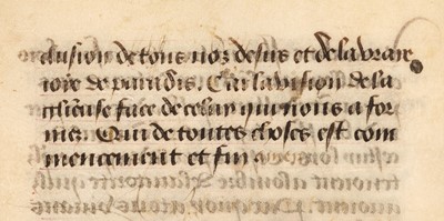 Lot 2 - French Manuscript. Histoire de France, manuscript on vellum, French, c. 1470s