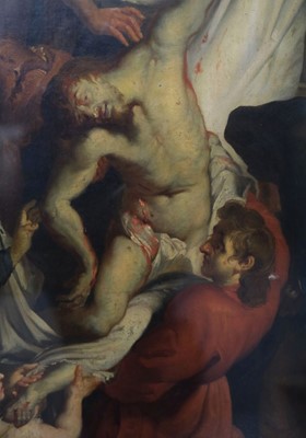 Lot 36 - After Peter Paul Rubens (1577-1640). The Descent from the Cross, after 1614, oil on canvas