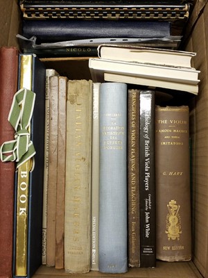 Lot 333 - Violin Reference. A collection of modern violin reference & related