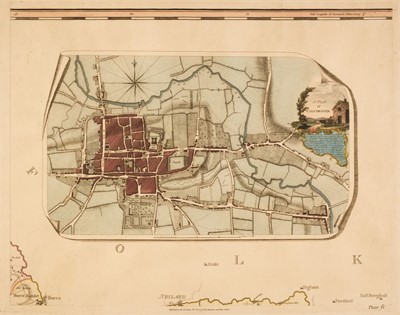 Lot 27 - Large Scale County Maps. A collection of 38 sheets from various maps, 18th & 19th century