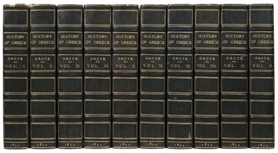 Lot 326 - Grote (George). A History of Greece, 10 volumes, 4th edition, 1872