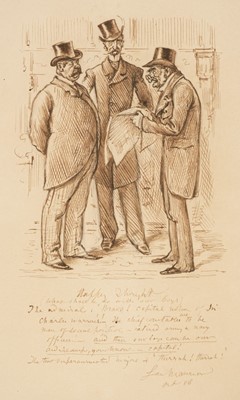 Lot 268 - Du Maurier (George, 1834-1896). Happy Thoughts (What Shall we do with our Boys), Oct 1886
