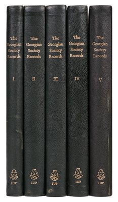 Lot 383 - The Georgian Society Records of Eighteenth Century Domestic Architecture and Decoration in Dublin, 1969