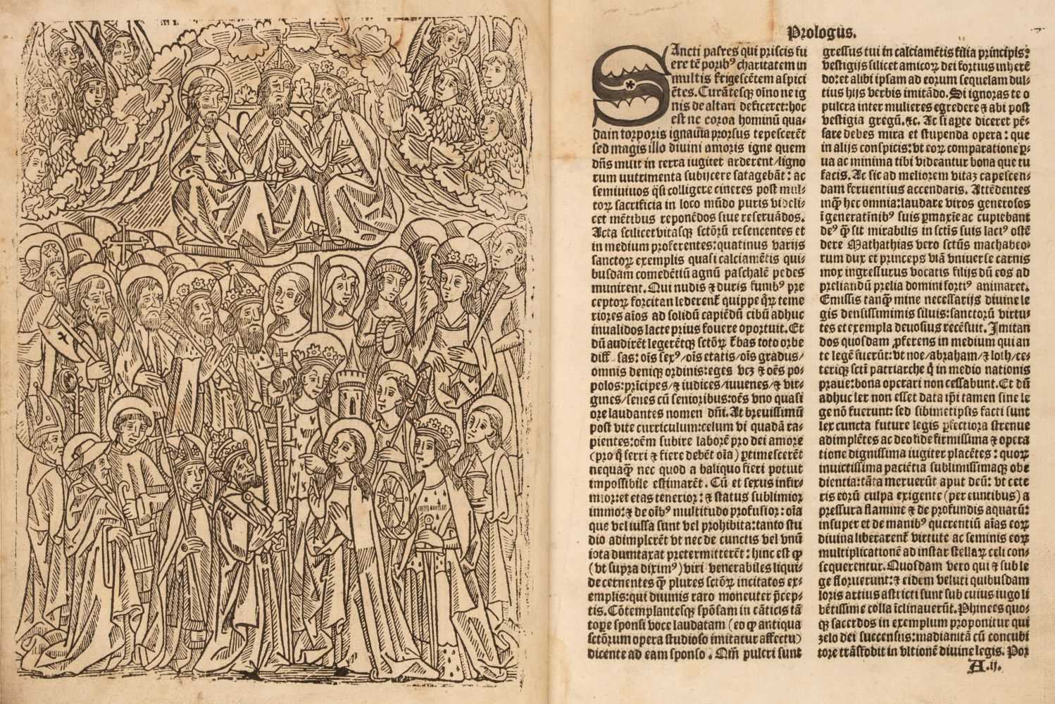 Lot 16 - Capgrave (John). [Nova legenda Anglie, 1st edition, London: Wynkyn de Worde, 1516]