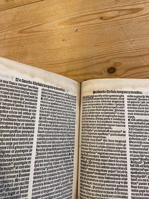 Lot 16 - Capgrave (John). [Nova legenda Anglie, 1st edition, London: Wynkyn de Worde, 1516]