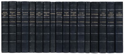 Lot 347 - Stevenson (Robert Louis). Works, 30 volumes, London: Chatto & Windus, 1892-1901