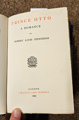 Lot 347 - Stevenson (Robert Louis). Works, 30 volumes, London: Chatto & Windus, 1892-1901