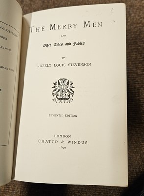 Lot 347 - Stevenson (Robert Louis). Works, 30 volumes, London: Chatto & Windus, 1892-1901