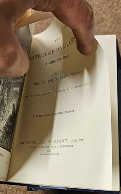 Lot 347 - Stevenson (Robert Louis). Works, 30 volumes, London: Chatto & Windus, 1892-1901