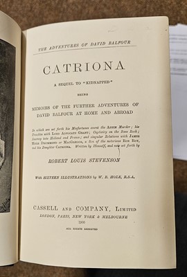 Lot 347 - Stevenson (Robert Louis). Works, 30 volumes, London: Chatto & Windus, 1892-1901