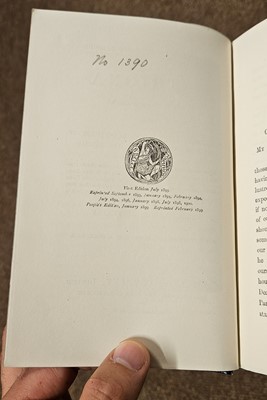 Lot 347 - Stevenson (Robert Louis). Works, 30 volumes, London: Chatto & Windus, 1892-1901
