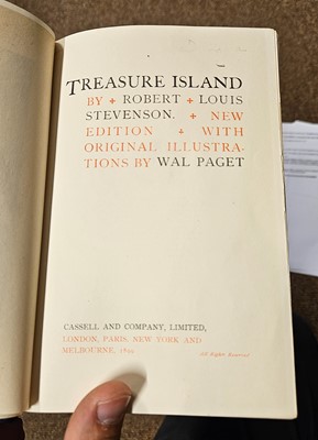 Lot 347 - Stevenson (Robert Louis). Works, 30 volumes, London: Chatto & Windus, 1892-1901