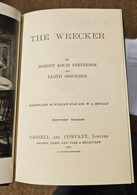 Lot 347 - Stevenson (Robert Louis). Works, 30 volumes, London: Chatto & Windus, 1892-1901
