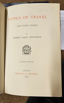 Lot 347 - Stevenson (Robert Louis). Works, 30 volumes, London: Chatto & Windus, 1892-1901