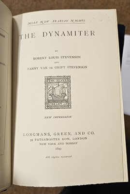 Lot 347 - Stevenson (Robert Louis). Works, 30 volumes, London: Chatto & Windus, 1892-1901