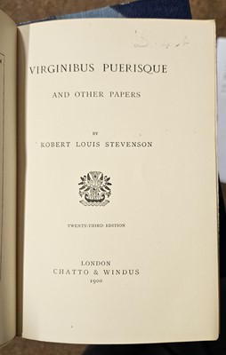 Lot 347 - Stevenson (Robert Louis). Works, 30 volumes, London: Chatto & Windus, 1892-1901