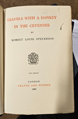 Lot 347 - Stevenson (Robert Louis). Works, 30 volumes, London: Chatto & Windus, 1892-1901