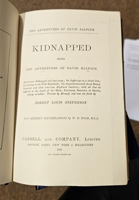Lot 347 - Stevenson (Robert Louis). Works, 30 volumes, London: Chatto & Windus, 1892-1901